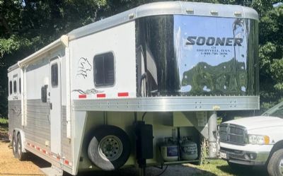 Photo of a 2014 Sooner Legacy 312 3 Horse Gooseneck Trailer With Living Quarte for sale