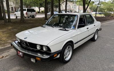 Photo of a 1988 BMW 528E for sale