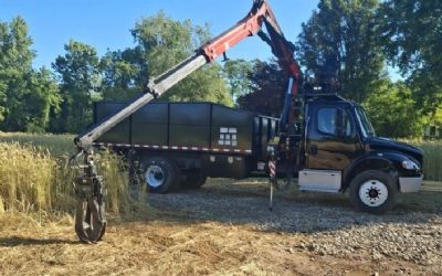 Photo of a 2024 Freightliner Business Class M2 106 With Fassi F145 AZ Grapple & 16-Foot Dump Bed for sale