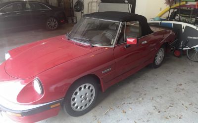 Photo of a 1986 Alfa Romeo Spider Quadrifoglio for sale