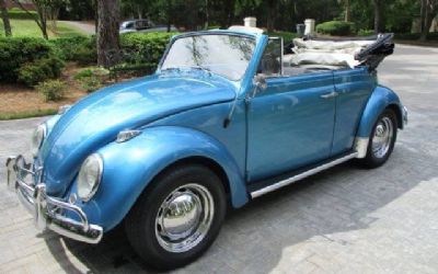 Photo of a 1963 Volkswagen Beetle Convertible for sale