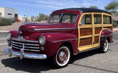 Photo of a 1948 Ford Super Deluxe Woody Wagon for sale