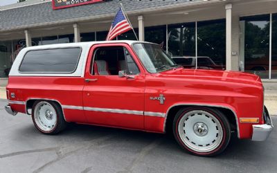 1981 Chevrolet Blazer K5 Restomod