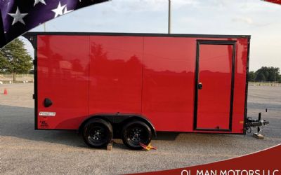 Photo of a 2027 Haulmark 7 X 16 Passport DLX W/ Phantom/Blk. PKG. -7K GVW for sale