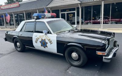 Photo of a 1987 Plymouth Gran Fury 4 Dr. Sedan (california Highway Patrol Car) for sale