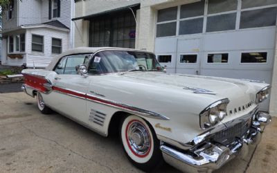 Photo of a 1958 Pontiac Bonneville Fuel Injected, A/C, PS, PB, PW, Rare And Gorgeous for sale