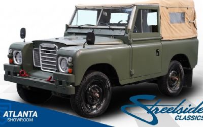 Photo of a 1973 Land Rover Series III Belgian Military RA 1973 Land Rover Series III Belgian Military Ragtop for sale