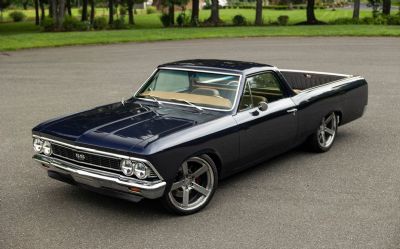 1966 Chevrolet El Camino ""rusty WA 1966 Chevrolet El Camino 383 V8, Roadster Shop Chassis, Built For Rusty Wallace Pro-Touring Restomod