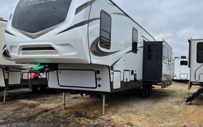 Photo of a 2021 Keystone Sprinter Limited 3620fwlbh Fifth Wheel Bunkhouse Washer & Dryer Custom Skirting Full-Ti for sale