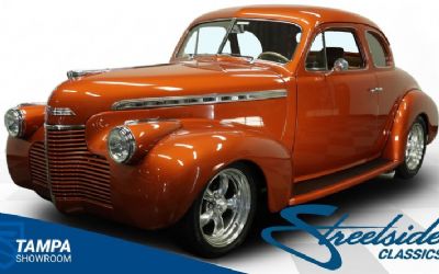 Photo of a 1940 Chevrolet Super Deluxe Business Coupe RE 1940 Chevrolet Super Deluxe Business Coupe Restomod for sale