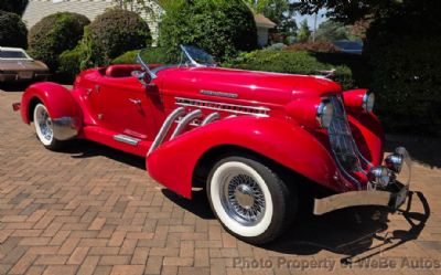 Photo of a 1936 Auburn Boattail Convertible for sale
