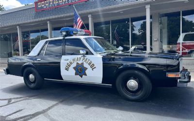 1987 Plymouth Gran Fury 4 Dr. Sedan (california Highway Patrol Car)