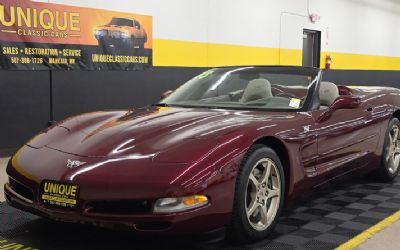 Photo of a 2003 Chevrolet Corvette 50TH Anniversary Conv 2003 Chevrolet Corvette 50TH Anniversary Convertible for sale
