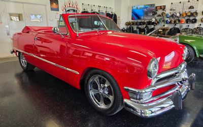Photo of a 1950 Ford Custom Deluxe Shoebox Convertible Restomod for sale