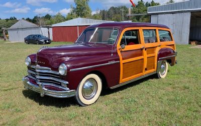 Photo of a 1949 Plymouth P18 Woody Station Wagon for sale