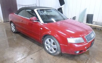 2004 Audi A4 1.8T Cabriolet