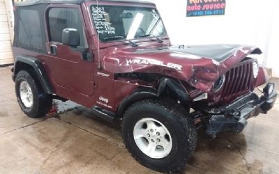 2003 Jeep Wrangler Sport 4WD