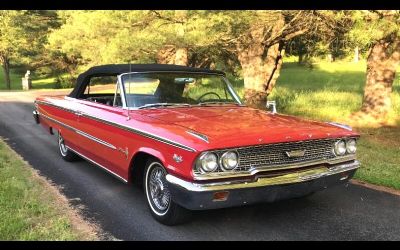 1963 Ford Galaxie 500/XL Convertible