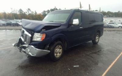 Photo of a 2012 Nissan NV 2500 SV Low Roof for sale