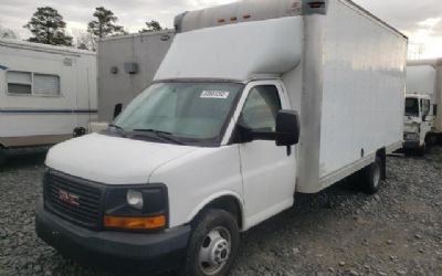2016 GMC Savana Cargo Van G3500 Box Truck