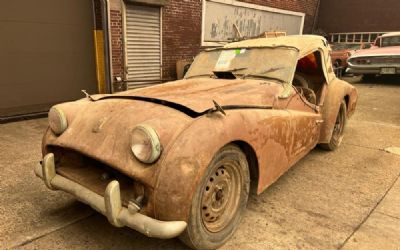 Photo of a 1958 Triumph TR3 for sale