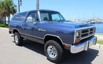 Photo of a 1988 Dodge Ramcharger LE for sale