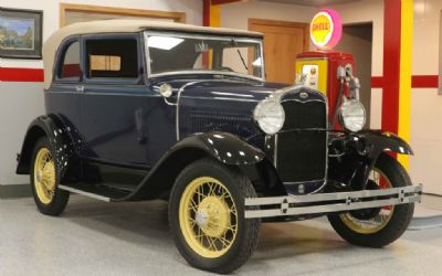 Photo of a 1931 Ford Model 400-A Convertible Sedan for sale