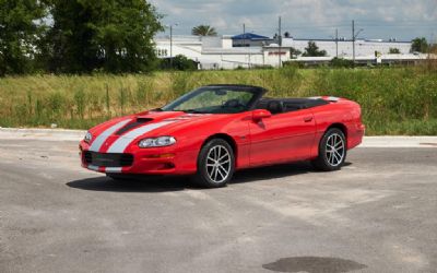 Photo of a 2002 Chevrolet Camaro SS Convertible SLP 35TH Anniversary With Only 1,326 Original Miles for sale
