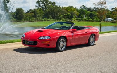 Photo of a 2002 Chevrolet Camaro SS SLP Convertible 35TH Anniversary With Only 4,411 Miles! for sale