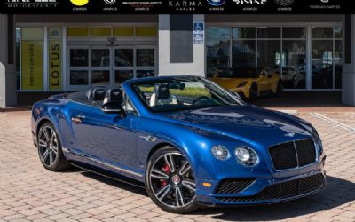 2017 Bentley Continental 