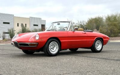 Photo of a 1969 Alfa Romeo 1750 Spider Veloce Round Tail Convertible Coupe for sale