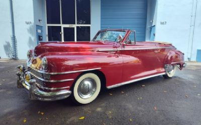 Photo of a 1947 Chrysler Windsor Convertible for sale