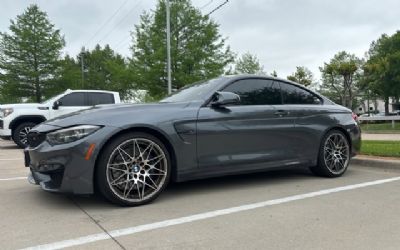 2018 BMW M4 Competition Package Executive Package M-Double Clutch Carbon Fiber