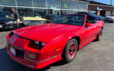 Photo of a 1989 Chevrolet Camaro for sale