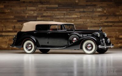 Photo of a 1937 Packard Super Eight Convertible Sedan for sale