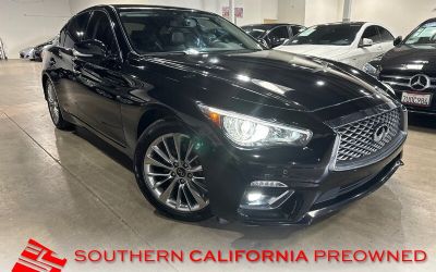 Photo of a 2021 Infiniti Q50 Luxe Sedan for sale