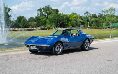 1972 Chevrolet Corvette Matching Numbers And 4 Speed