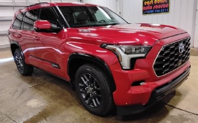 Photo of a 2023 Toyota Sequoia Hybrid Platinum 4X4 for sale