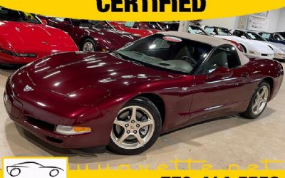 2003 Chevrolet Corvette 50TH Anniversary 1SC Convertible