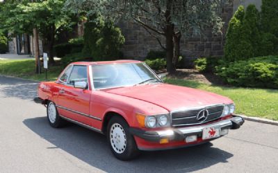 Photo of a 1986 Mercedes-Benz 560SL for sale