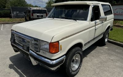 1989 Ford Bronco Lariat XLT 